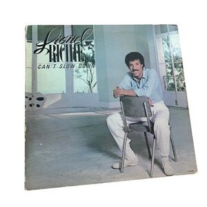 Lionel Richie Vintage Can’t Slow Down LP Motown Records